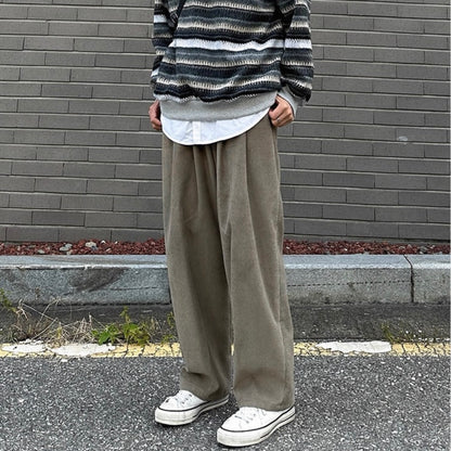 Casual Wide-Leg Pants