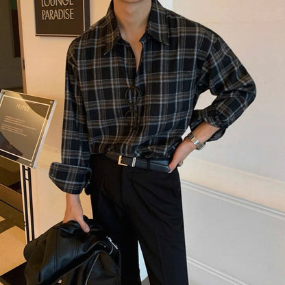 Plaid Long Sleeve Shirt