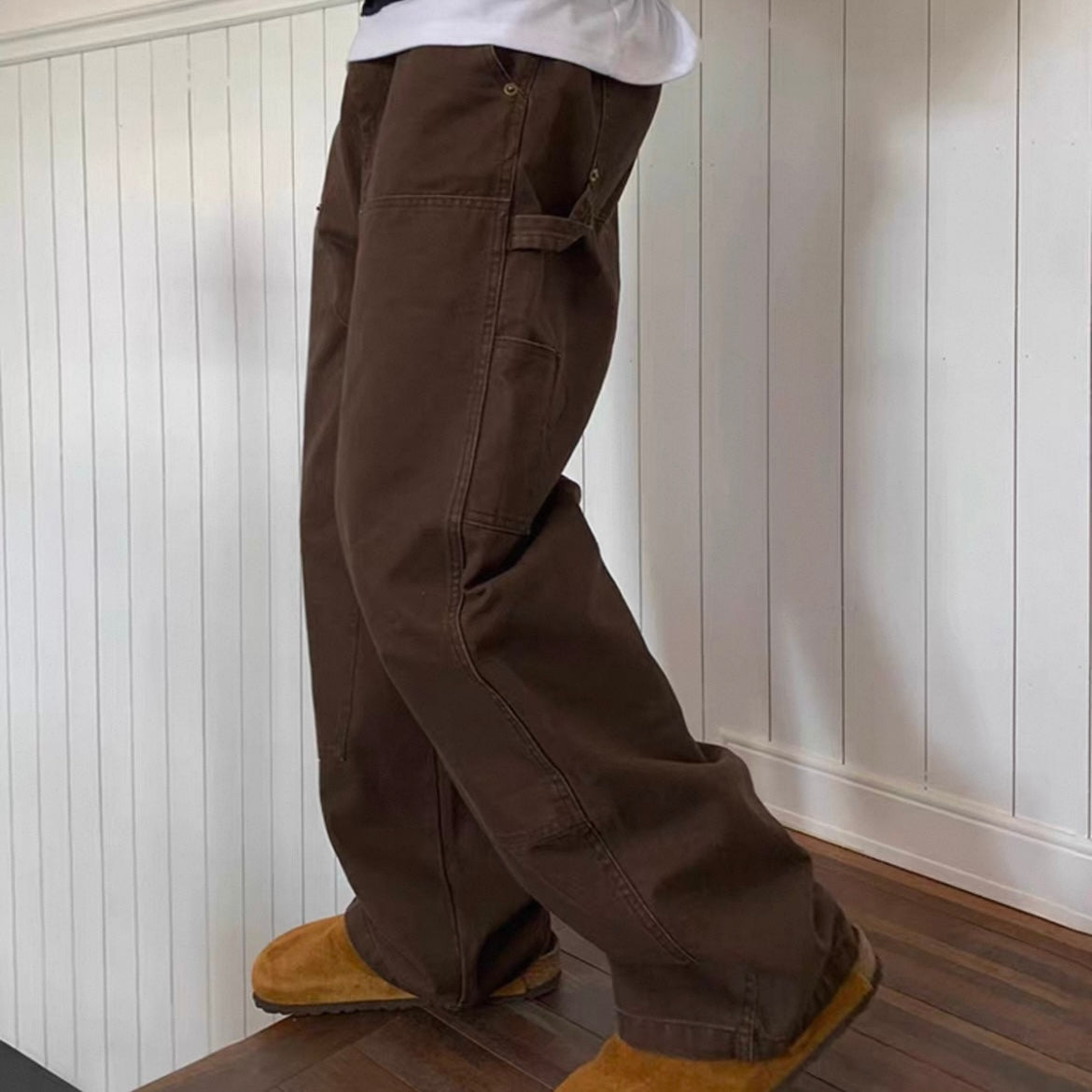 Retro Loose Fit Work Pants