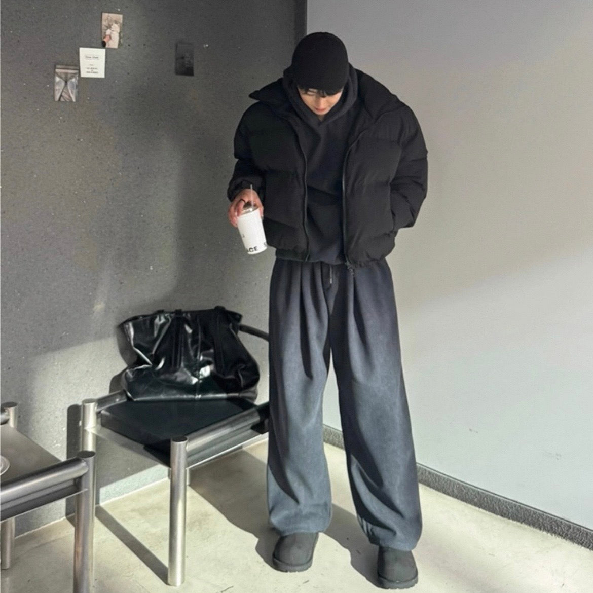 Retro Hooded Sweat Setup