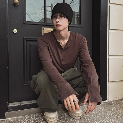 Casual Long-Sleeve T-Shirt