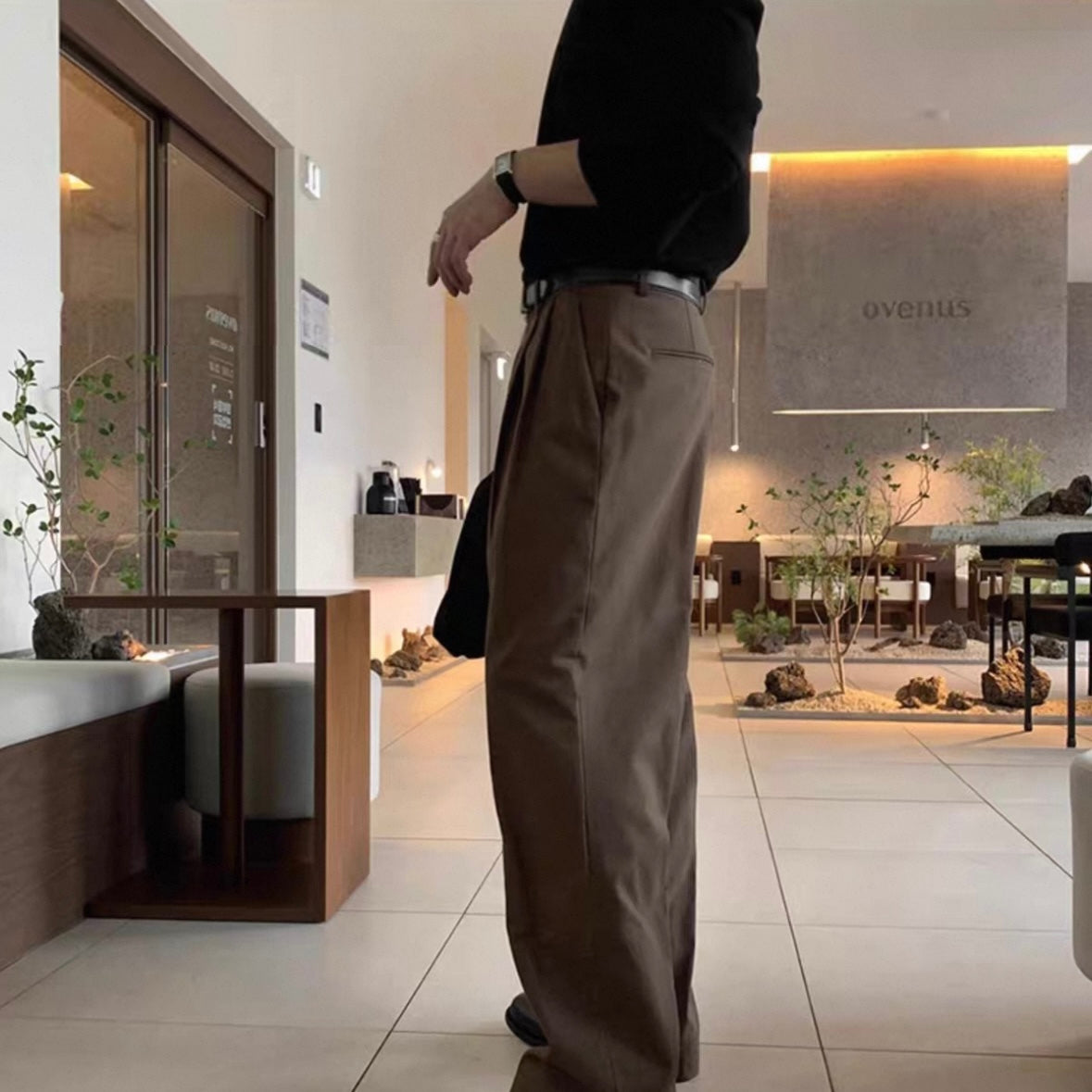 Trendy Loose Drape Pants