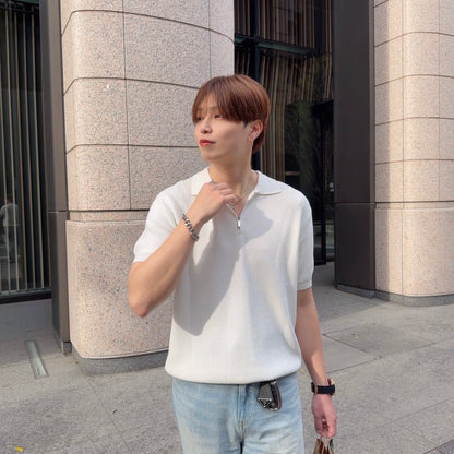 Breezy Knit Short-Sleeve Shirt