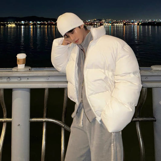 Winter Windproof PU Leather Jacket