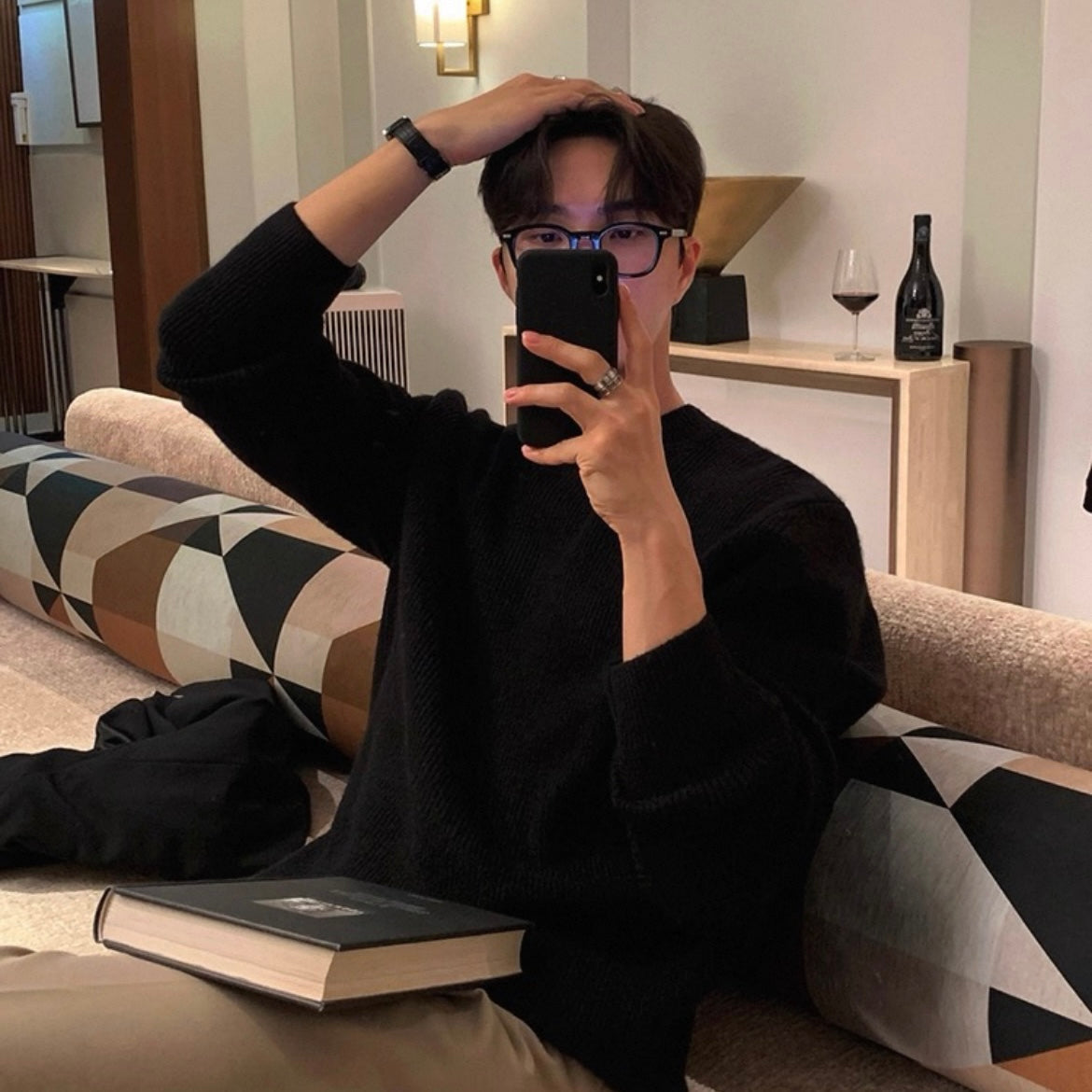 Korean Style Loose Knit Sweater