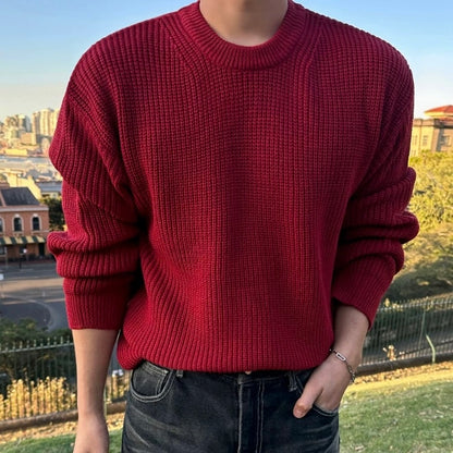 Korean Loose Knit Pullover