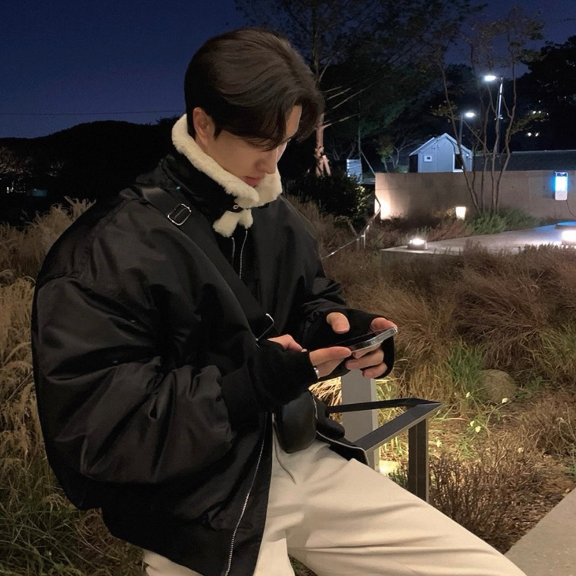 Lambswool Oversized Jacket