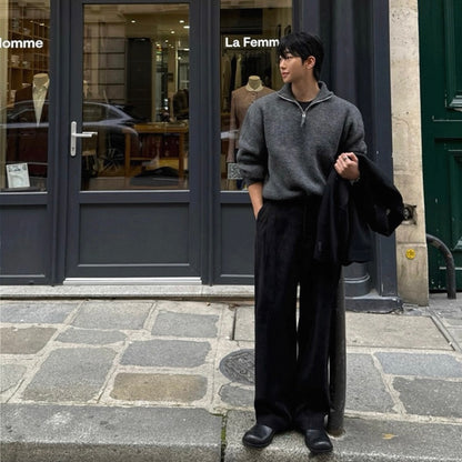 Casual Thick Suit Pants