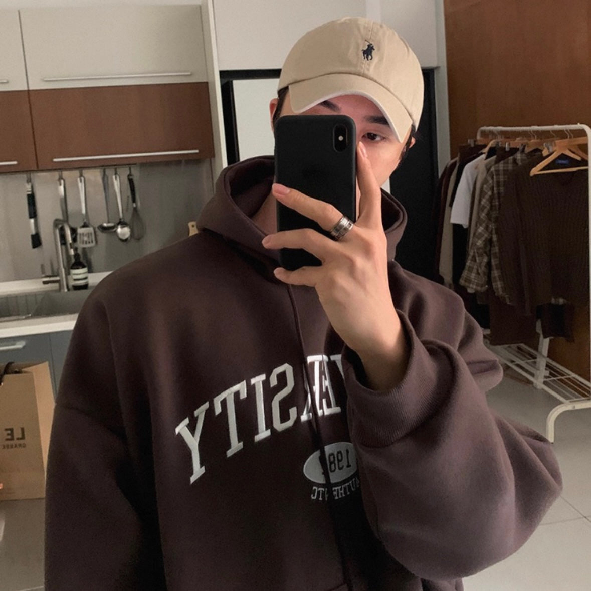 Logo Hoodie Pullover