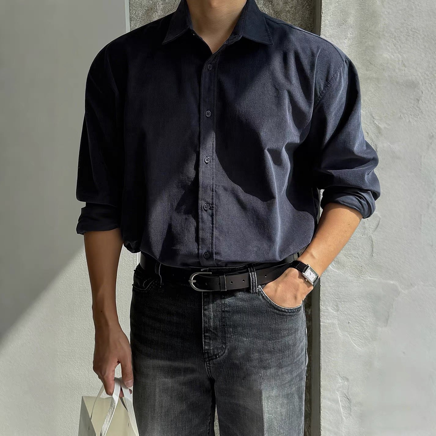 Silky Drape Relaxed Shirt
