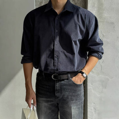 Silky Drape Relaxed Shirt
