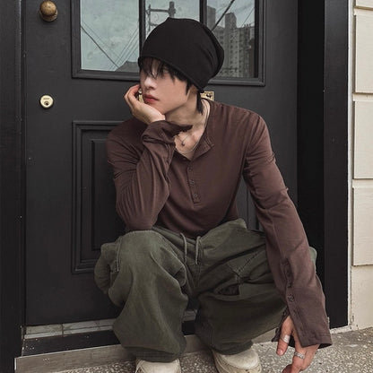 Casual Long-Sleeve T-Shirt