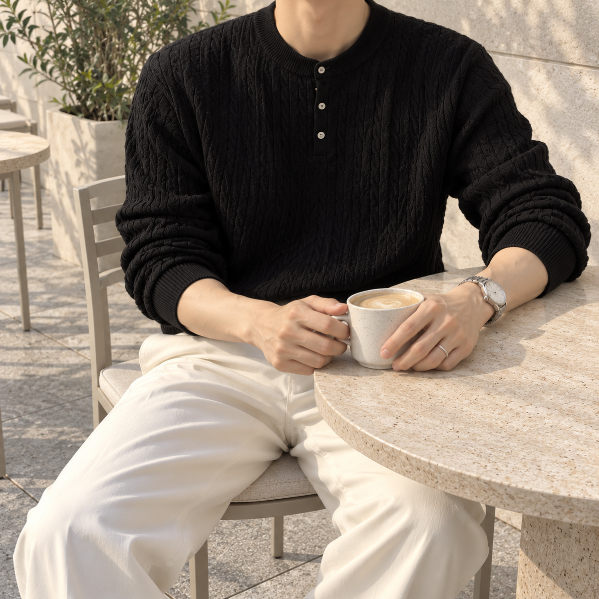 Men's Pullover Knit