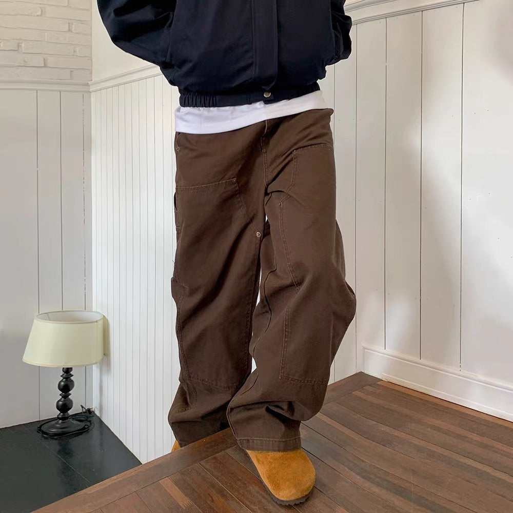 Retro Loose Fit Work Pants