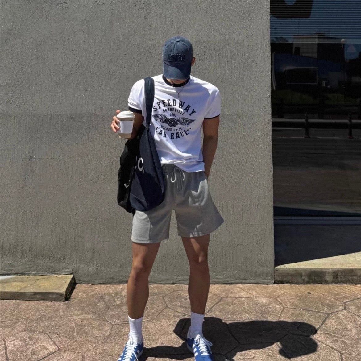 Retro Color Block T-Shirt