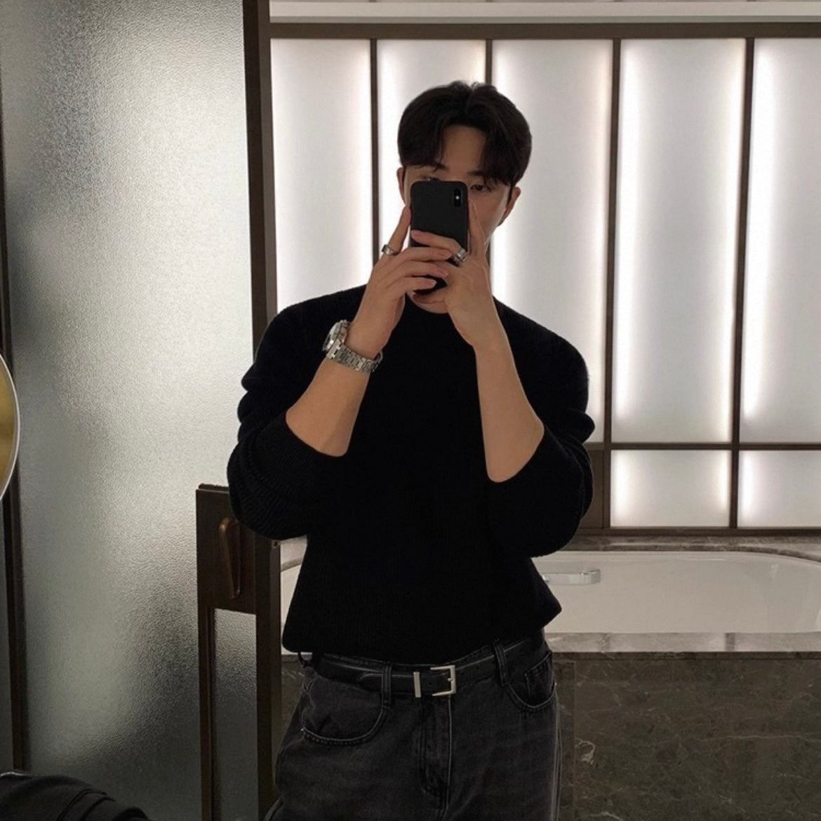 Korean Style Loose Knit Sweater