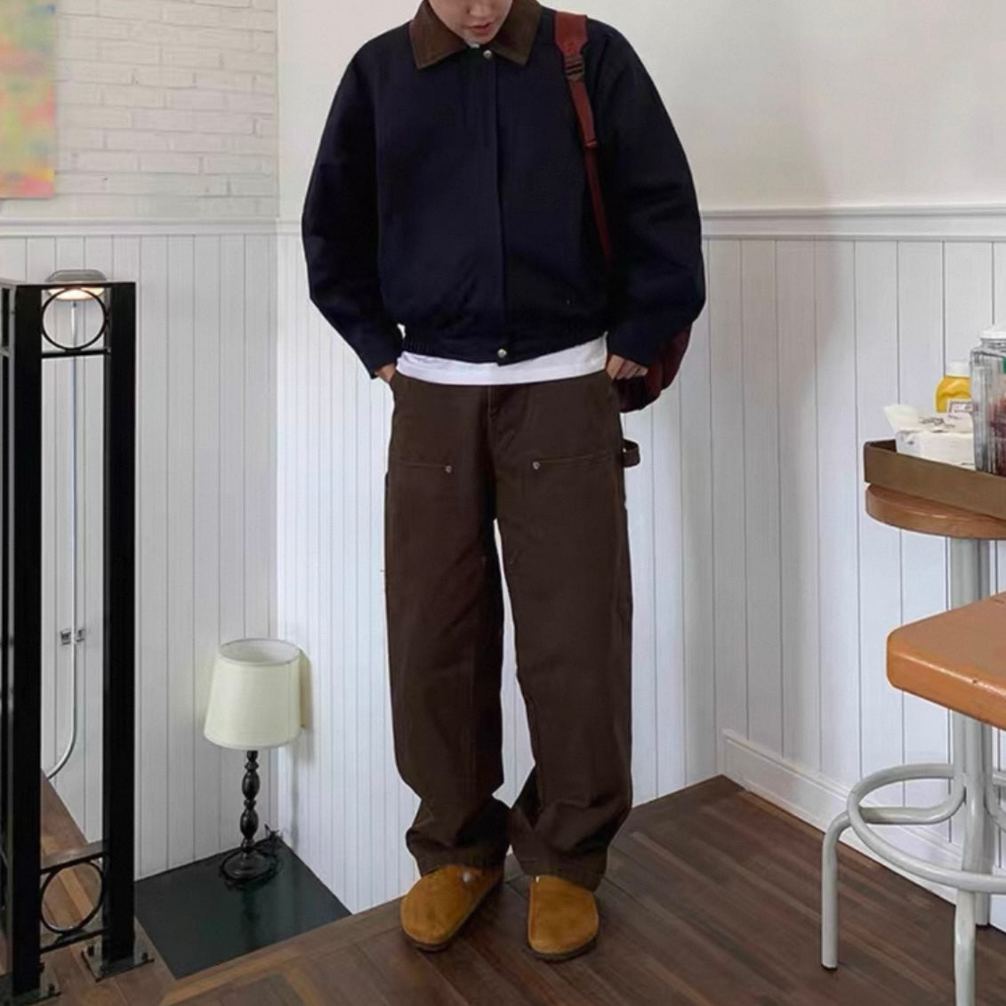 Retro Loose Fit Work Pants
