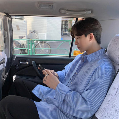 Korean Trend Striped Shirts
