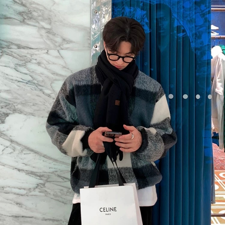 Korean Trend Colorful Knit Sweater