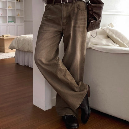 Vintage Loose Straight Jeans