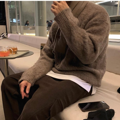 Cozy Knit Pullover Sweater