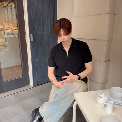 Breezy Knit Short-Sleeve Shirt
