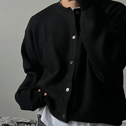 Ribbed Knit Cardigan