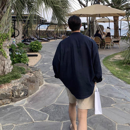 Linen Long Sleeve Shirt