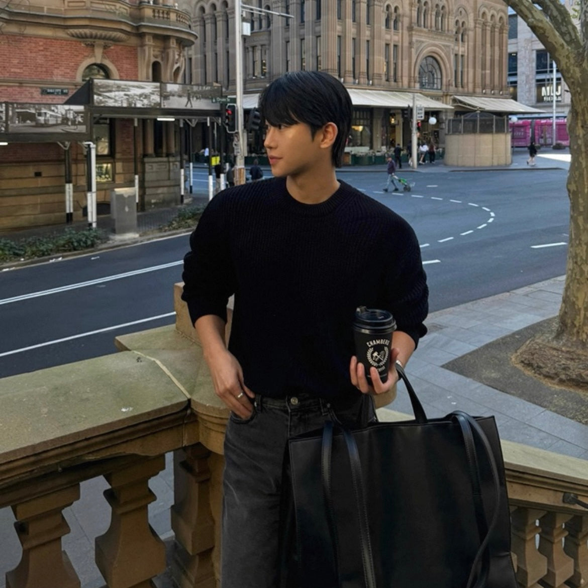 Korean Loose Knit Pullover