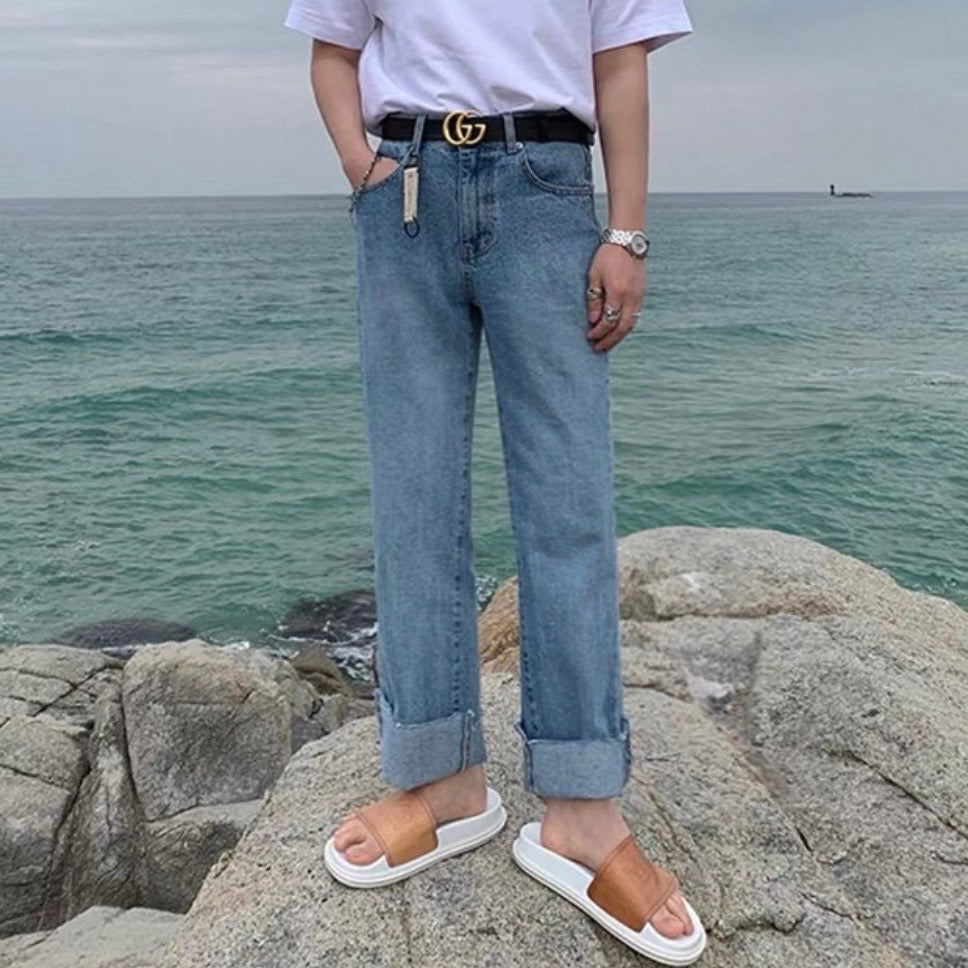 Korean Style Wide-Leg Pants