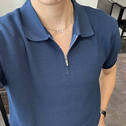 Breezy Knit Short-Sleeve Shirt