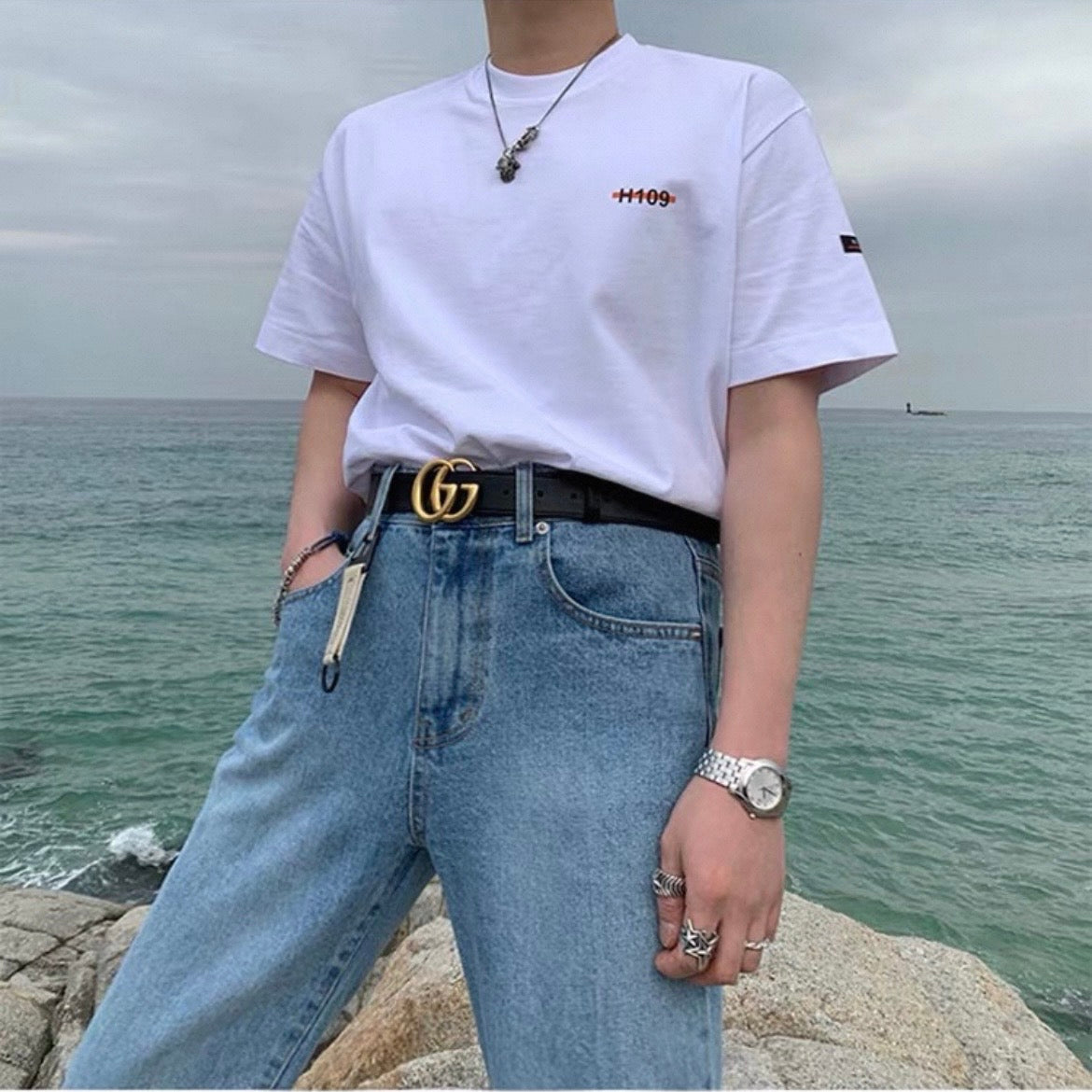 Korean Style Wide-Leg Pants