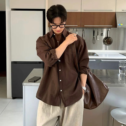 Linen Long Sleeve Shirt
