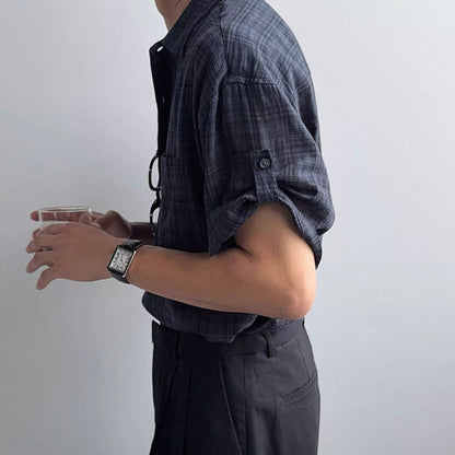 Muted Check Relaxed Shirt