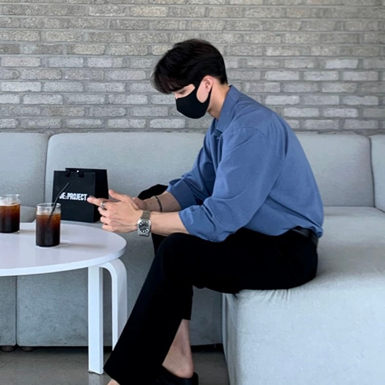 Casual Solid Color Shirt