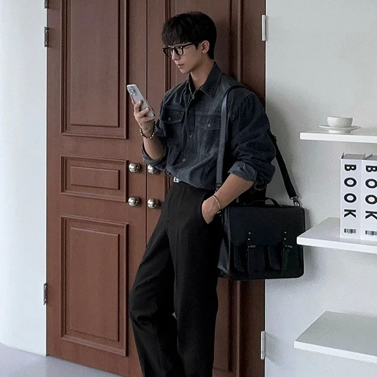 Casual Denim Shirt Jacket