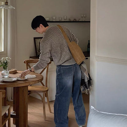 Casual Knit Sweater Coat