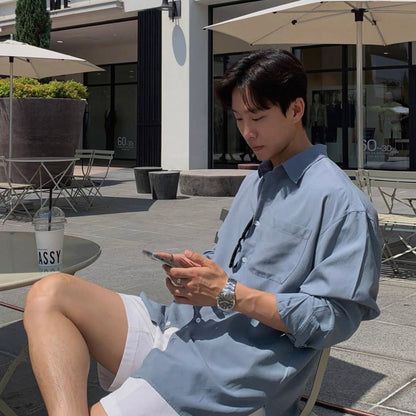 Drape Relaxed Pocket Shirt