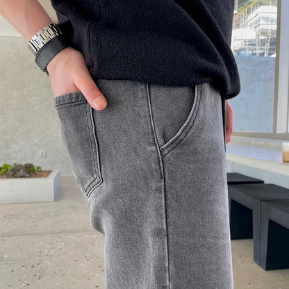 Trendy casual straight pants