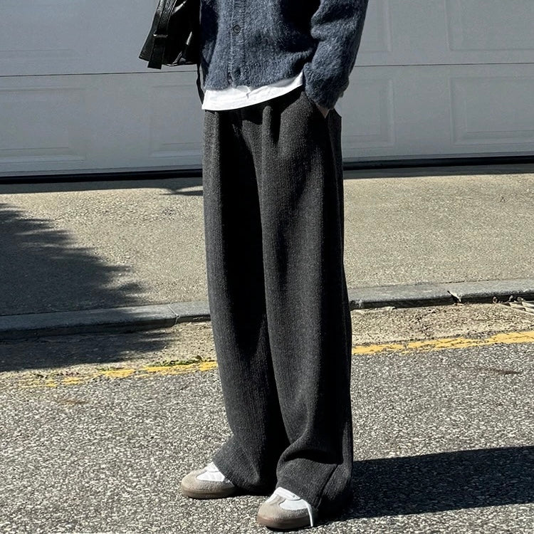 Winter Wide-Legged Casual Pants