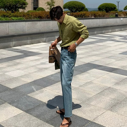 Breeze Green Casual Shirt