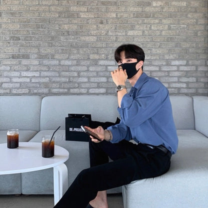 Casual Solid Color Shirt