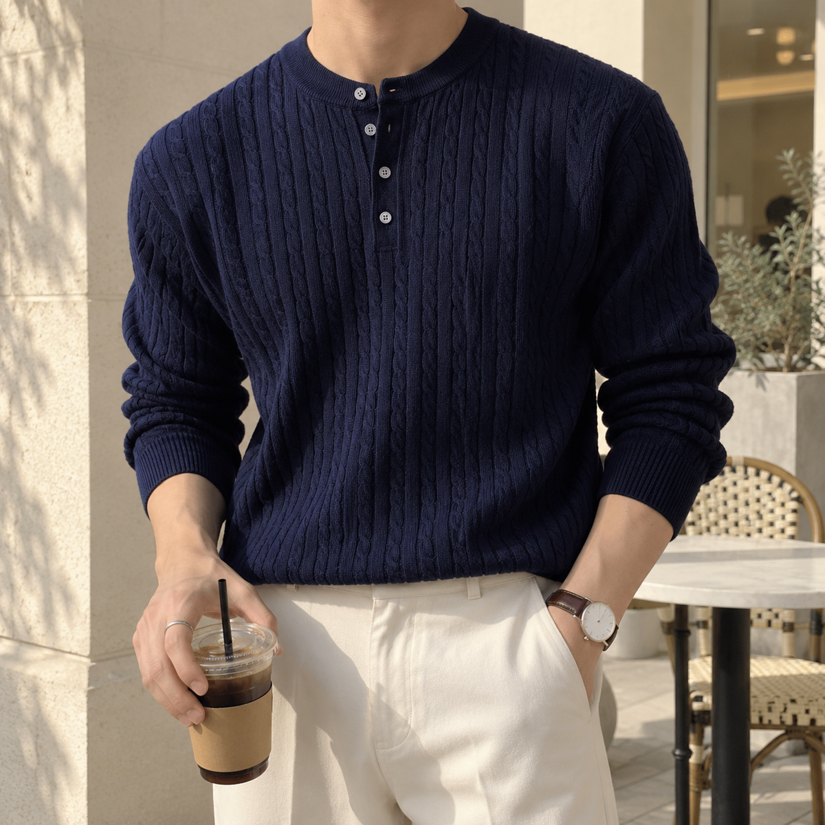 Men's Pullover Knit