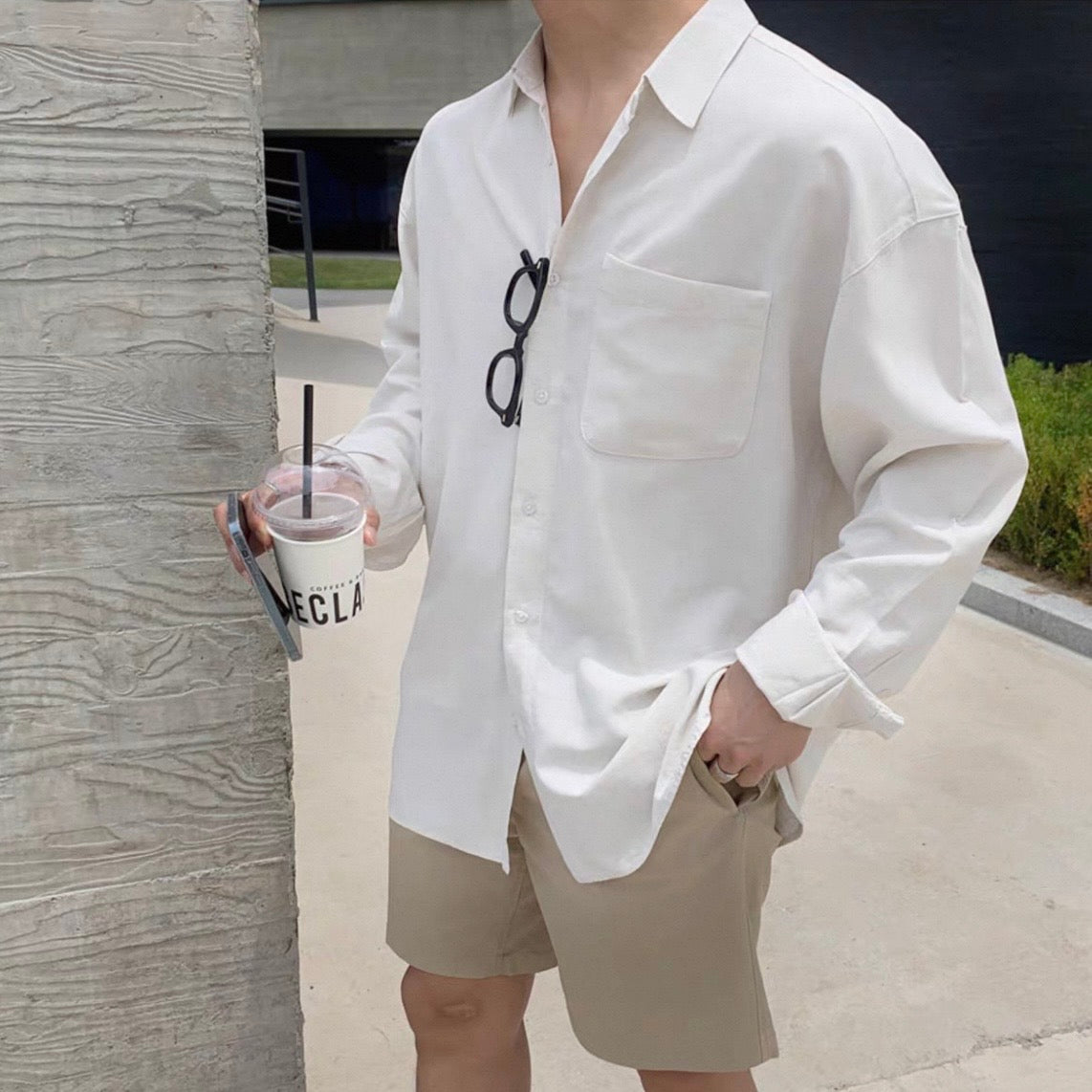 Drape Relaxed Pocket Shirt