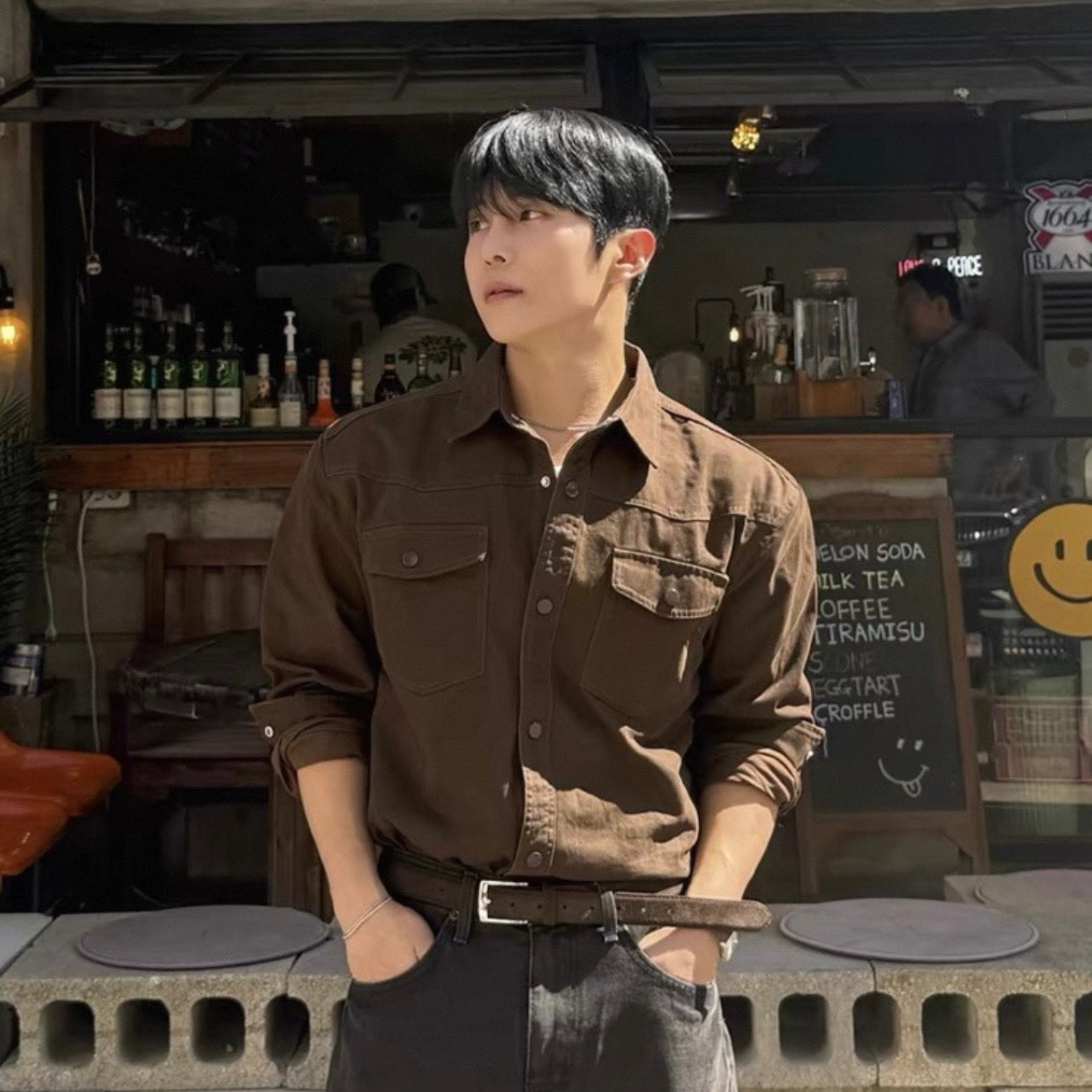 Vintage Utility Pocket Shirt