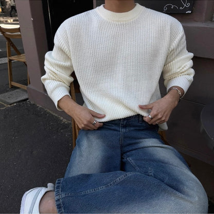 Korean Loose Knit Pullover