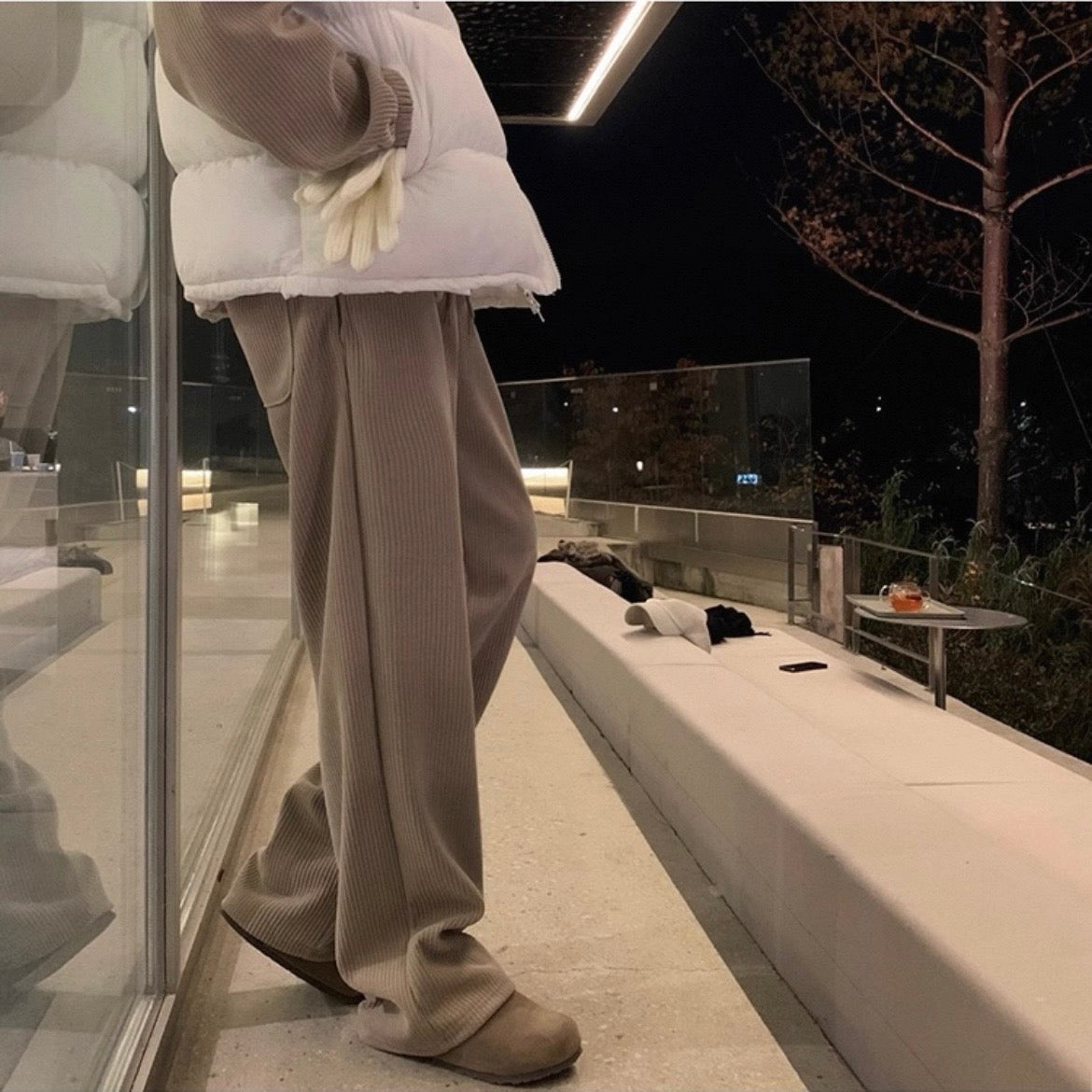 Casual Hoodie Knit Setup