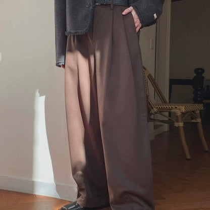 Winter Wide-Legged Commuter Pants