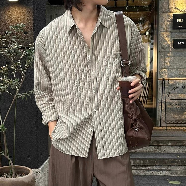 Daily Stripe Relaxed Shirt