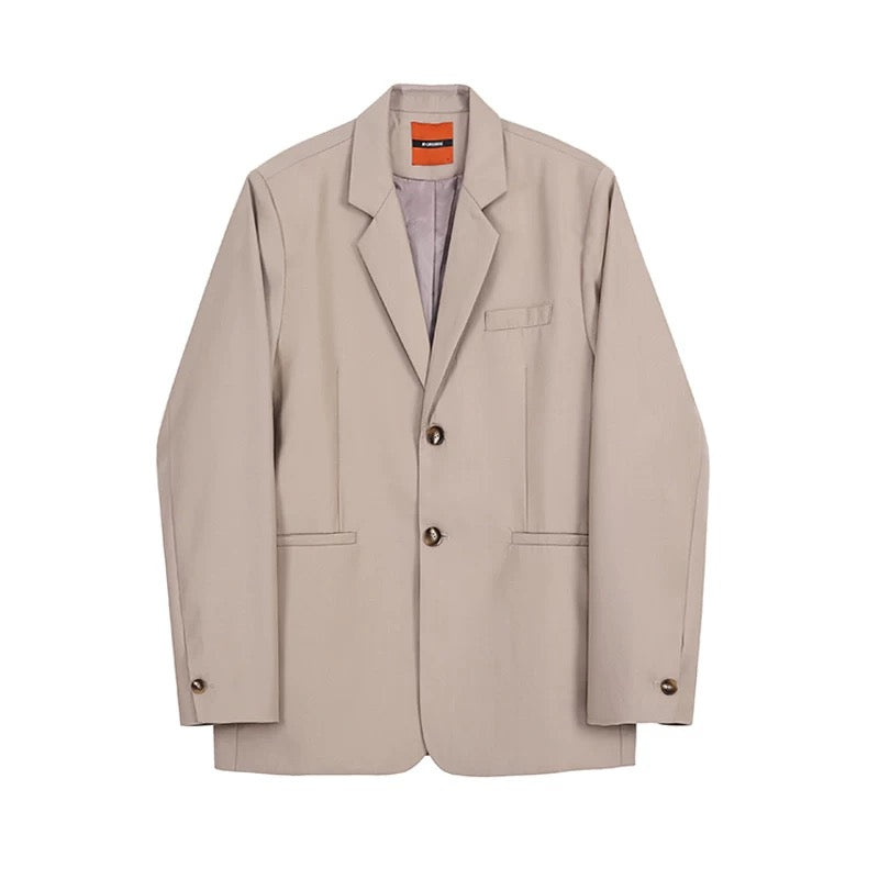 Korean Casual Tailored Jacket